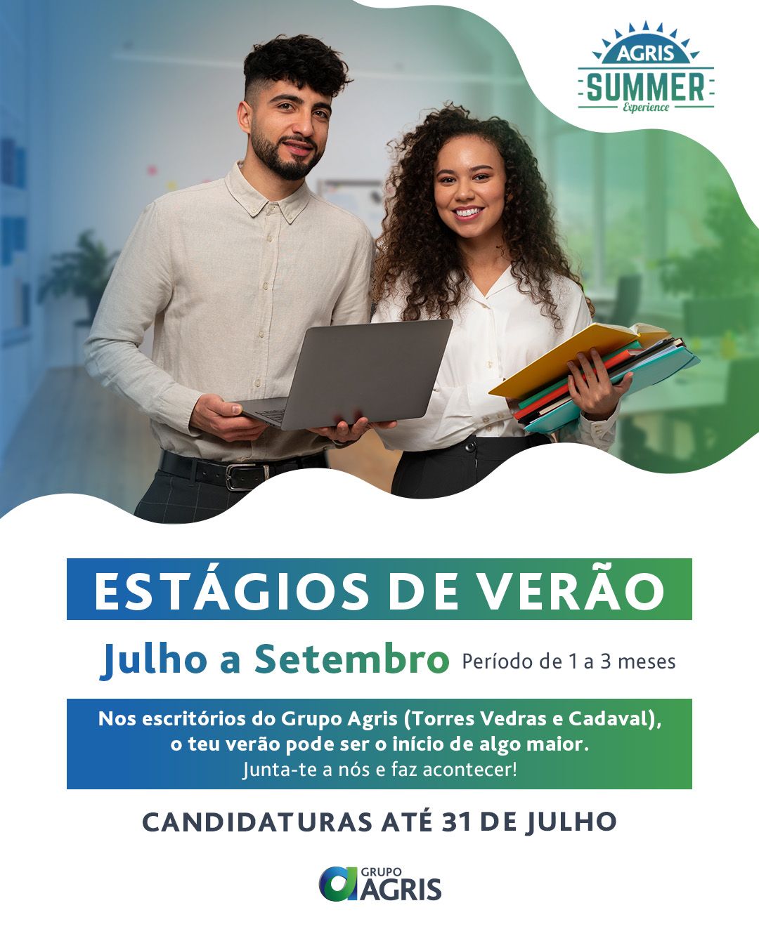 Agris Summer Experience nos escritórios do Grupo